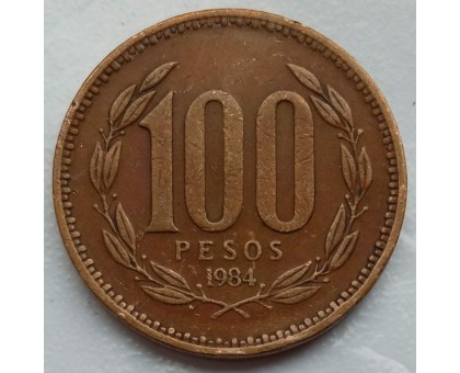 Чили 100 песо 1981-1987