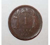Чили 1 песо 1942