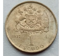 Чили 1 эскудо 1971-1972