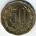 Чили 50 песо 1988-2022