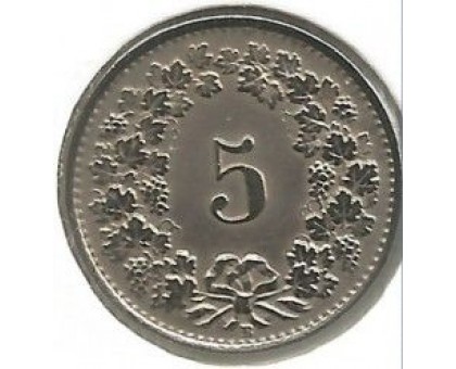 Швейцария 5 раппен 1931