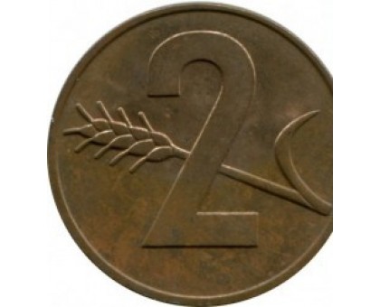 Швейцария 2 раппена 1948 - 1974