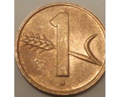 Швейцария 1 раппен 1948-2006