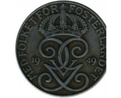 Швеция 5 эре 1949