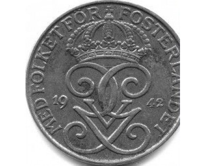 Швеция 5 эре 1942