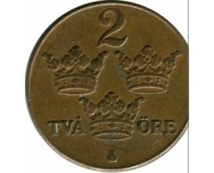 Швеция 2 эре 1950