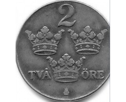 Швеция 2 эре 1946