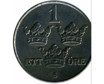 Швеция 1 эре 1949