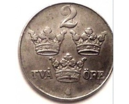 Швеция 2 эре 1947