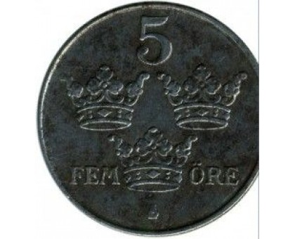 Швеция 5 эре 1944