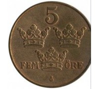 Швеция 5 эре 1925