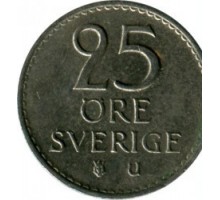 Швеция 25 эре 1962-1973