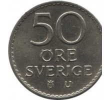 Швеция 50 эре 1962-1973