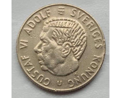Швеция 1 крона 1968-1973