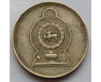 Шри-Ланка 25 центов 1975-1994