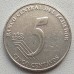 Эквадор 5 сентаво 2000-2003