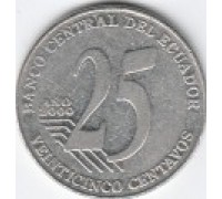 Эквадор 25 сентаво 2000
