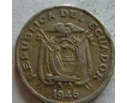 Эквадор 10 сентаво 1946