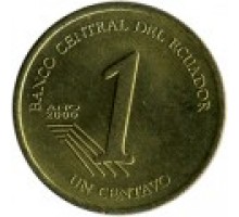 Эквадор 1 сентаво 2000-2003