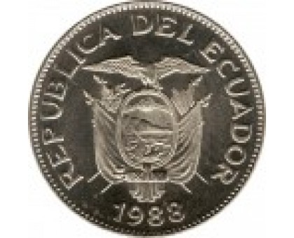 Эквадор 1 сукре 1988-1992