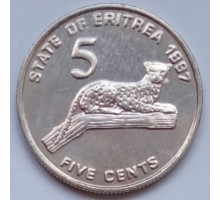 Эритрея 5 центов 1997