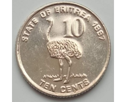 Эритрея 10 центов 1997