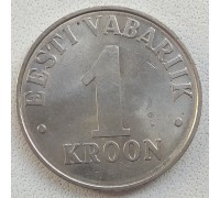 Эстония 1 крона 1992-1995