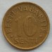 Эстония 10 сентов 1991-2008