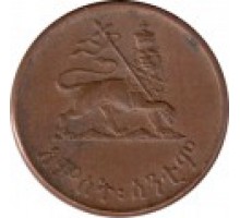 Эфиопия 5 центов 1944