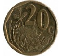 ЮАР 20 центов 2010-2013