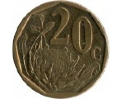 ЮАР 20 центов 2010-2013