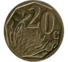 ЮАР 20 центов 2009-2012