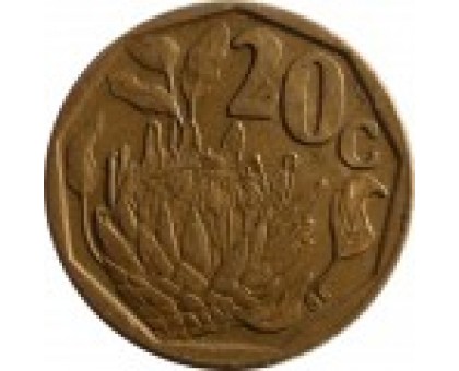 ЮАР 20 центов 1990-1995