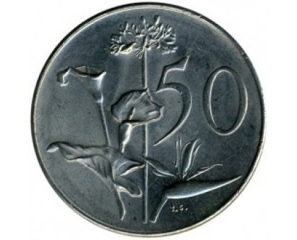 ЮАР 50 центов 1965-1969 SOUTH AFRICA