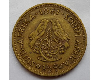 ЮАР 1/2 цента 1961-1964