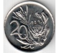 ЮАР 20 центов 1970-1990