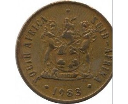 ЮАР 2 цента 1970 - 1990