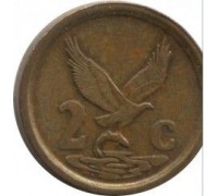 ЮАР 2 цента 1990 - 1995