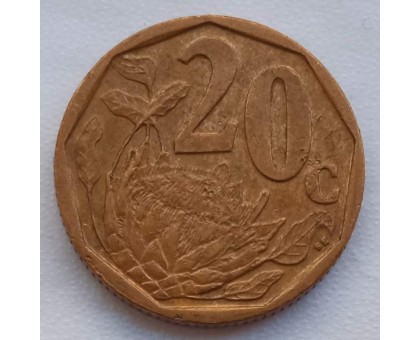 ЮАР 20 центов 2004-2017