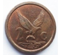 ЮАР 2 цента 1996-2000