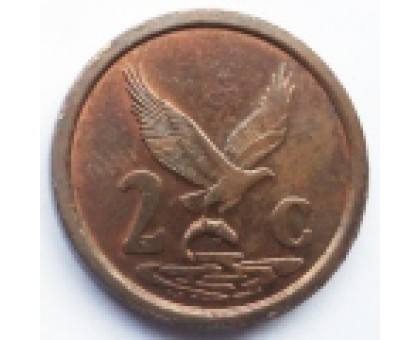 ЮАР 2 цента 1996-2000