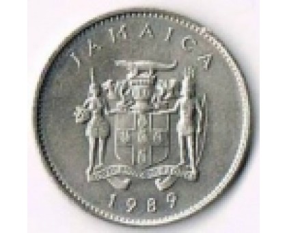 Ямайка 10 центов 1969-1989
