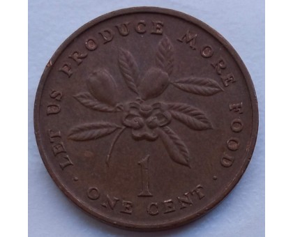 Ямайка 1 цент 1969-1971
