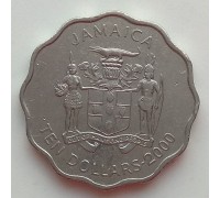 Ямайка 10 долларов 1999-2005