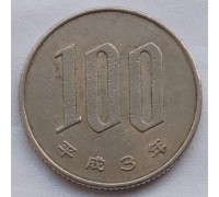 Япония 100 йен 1989-2019