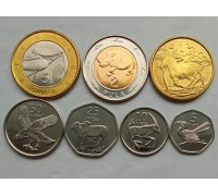 Ботсвана 2013-2016. Набор 7 монет