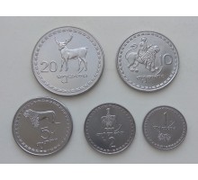 Грузия 1993. Набор 5 монет
