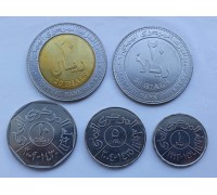 Йемен 1993-2009. Набор 5 монет
