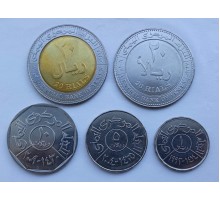 Йемен 1993-2009. Набор 5 монет