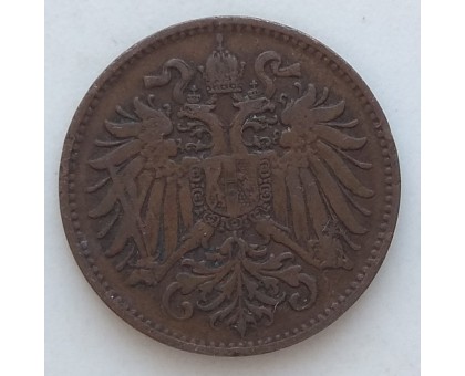 Австрия 2 геллера 1894